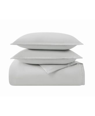 Classic 400-Thread Count Cotton 3-Pc. Duvet Cover Set, King