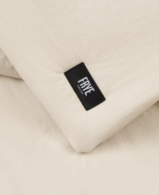 Vintage Washed Cotton 3-Pc. Comforter Set, Full/Queen