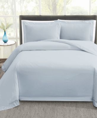 Classic 400-Thread Count Cotton 3-Pc. Duvet Cover Set, King