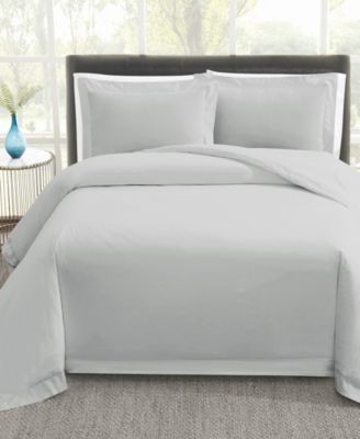 Classic 400-Thread Count Cotton 3-Pc. Duvet Cover Set, Full/Queen