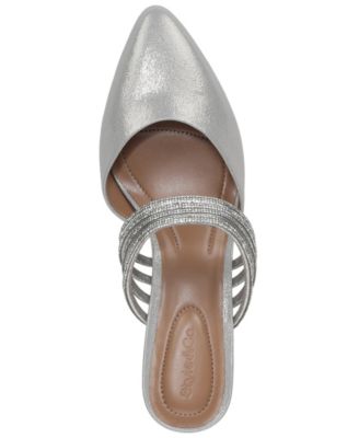 Women's Gennesis Eve Metallic Mule Pumps