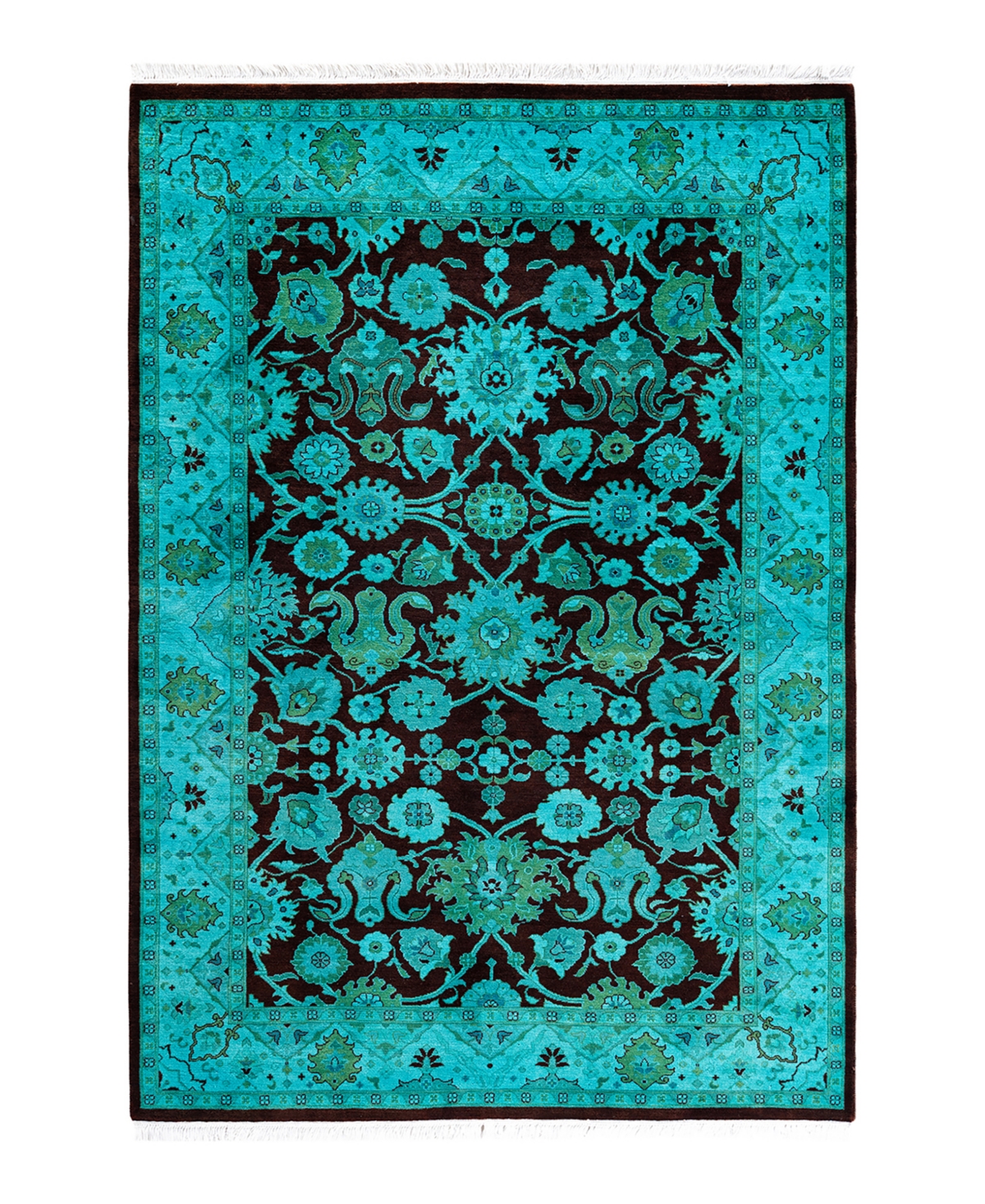 Adorn Hand Woven Rugs Fine Vibrance M1279 4' 2" x 6' 0" Area Rug