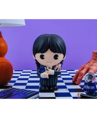 Addams Family Wednesday With Thing 8 Inch PVC Figural Bank