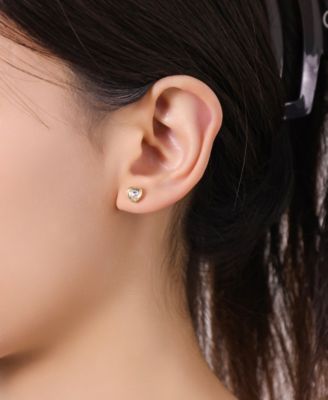 Winnie the Pooh Cubic Zirconia Mom Trio Earring Set