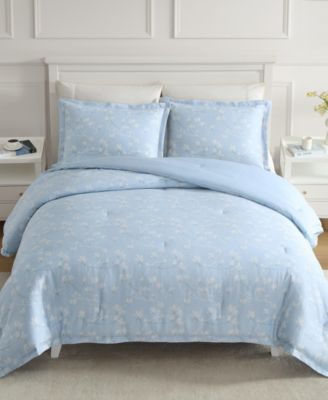 Magnolia Grove 3-Pc. Comforter Set, Full/Queen