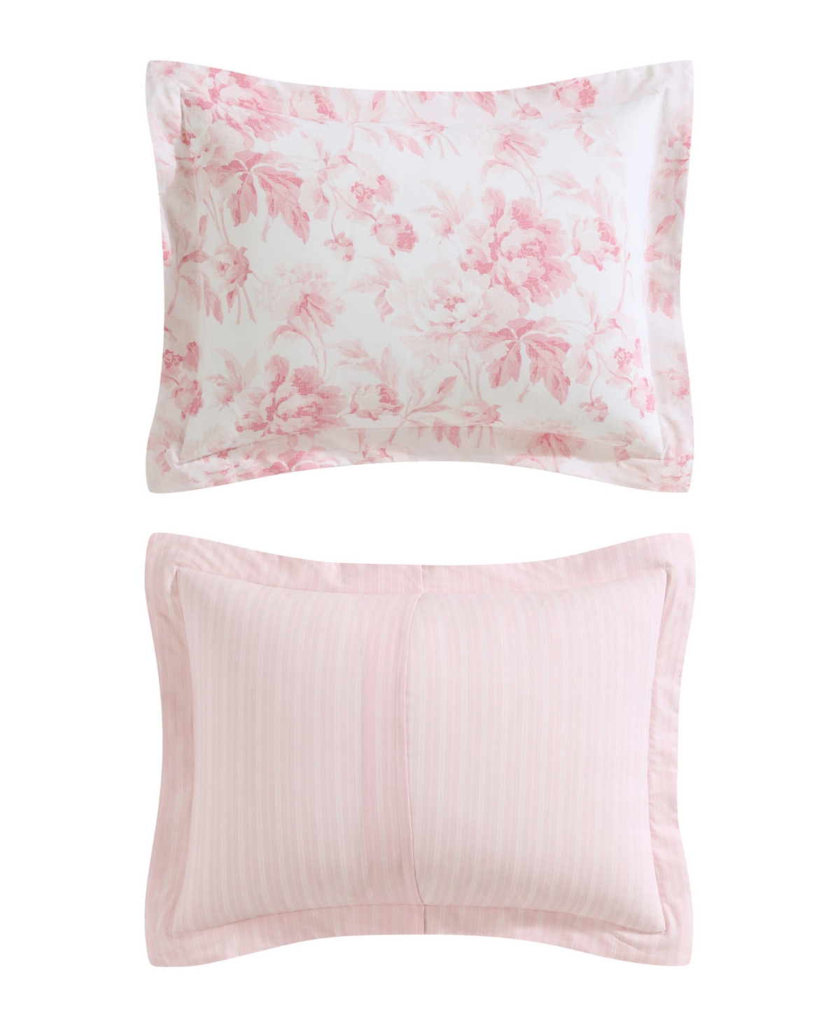 Laura Ashley Anja Textured Toile 3-Pc. Comforter Set