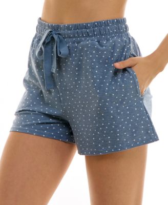 Women's Faux Smocked Pajama Shorts, 2-Pack