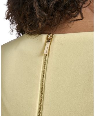 Plus Size Tulip Sleeveless Sheath Midi Dress