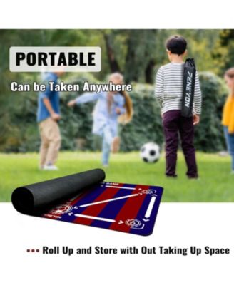 Adjustable Soccer Training Mat with Non-Slip Equipment
