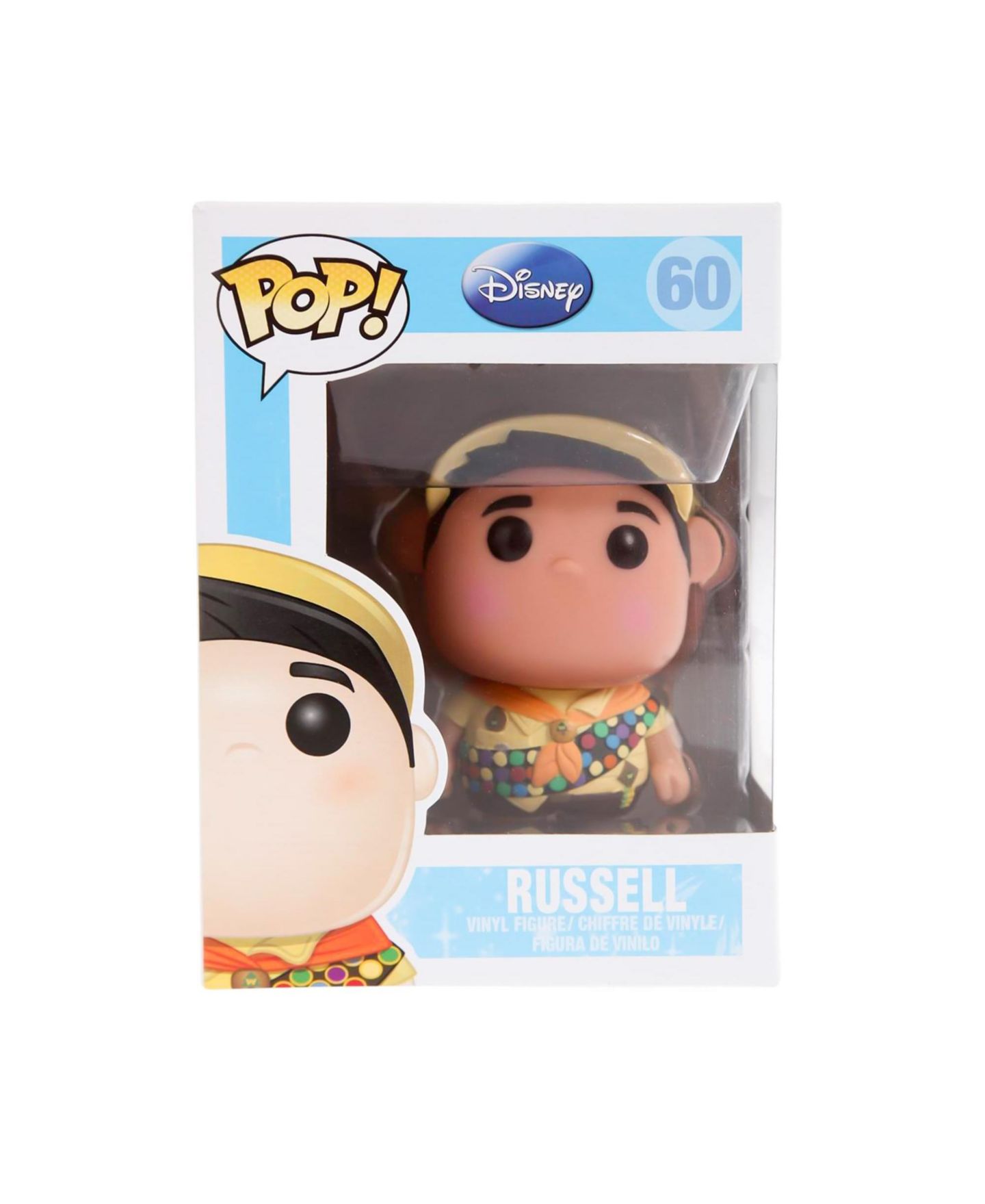 Детская фигурка Funko Pop! Russell Disney Up! 4" Figure, Ages 3+ — фото 4