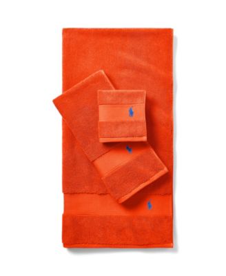 Polo Player Cotton Hand Towel, 32" x 16"