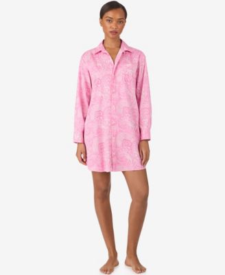 Women's Long-Sleeve His Shirt Sleepshirt