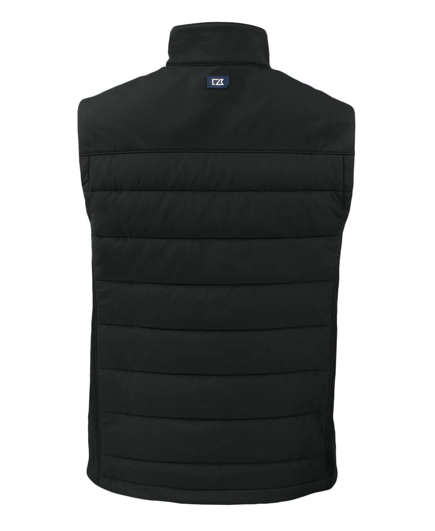 Мужской жилет Cutter & Buck Evoke Hybrid Softshell Recycled Full Zip Vest, цвет: Чёрный — фото 8
