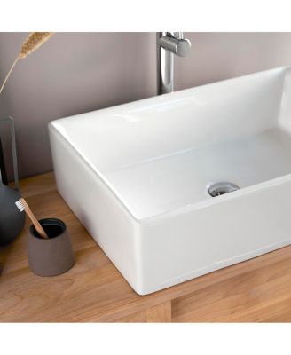 Ema ceramic bathroom basin