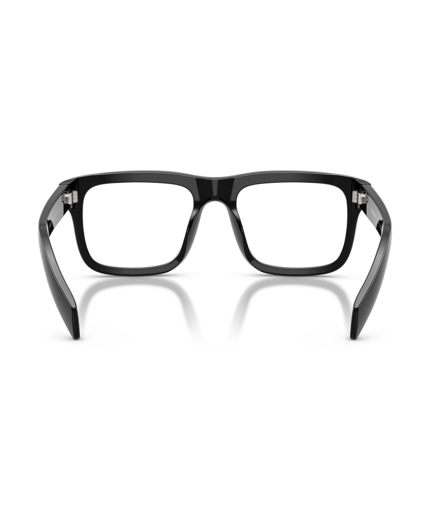 Мужские очки PRADA Man Rectangle Plastic PR D02V Eyeglasses, цвет: Чёрный — фото 2