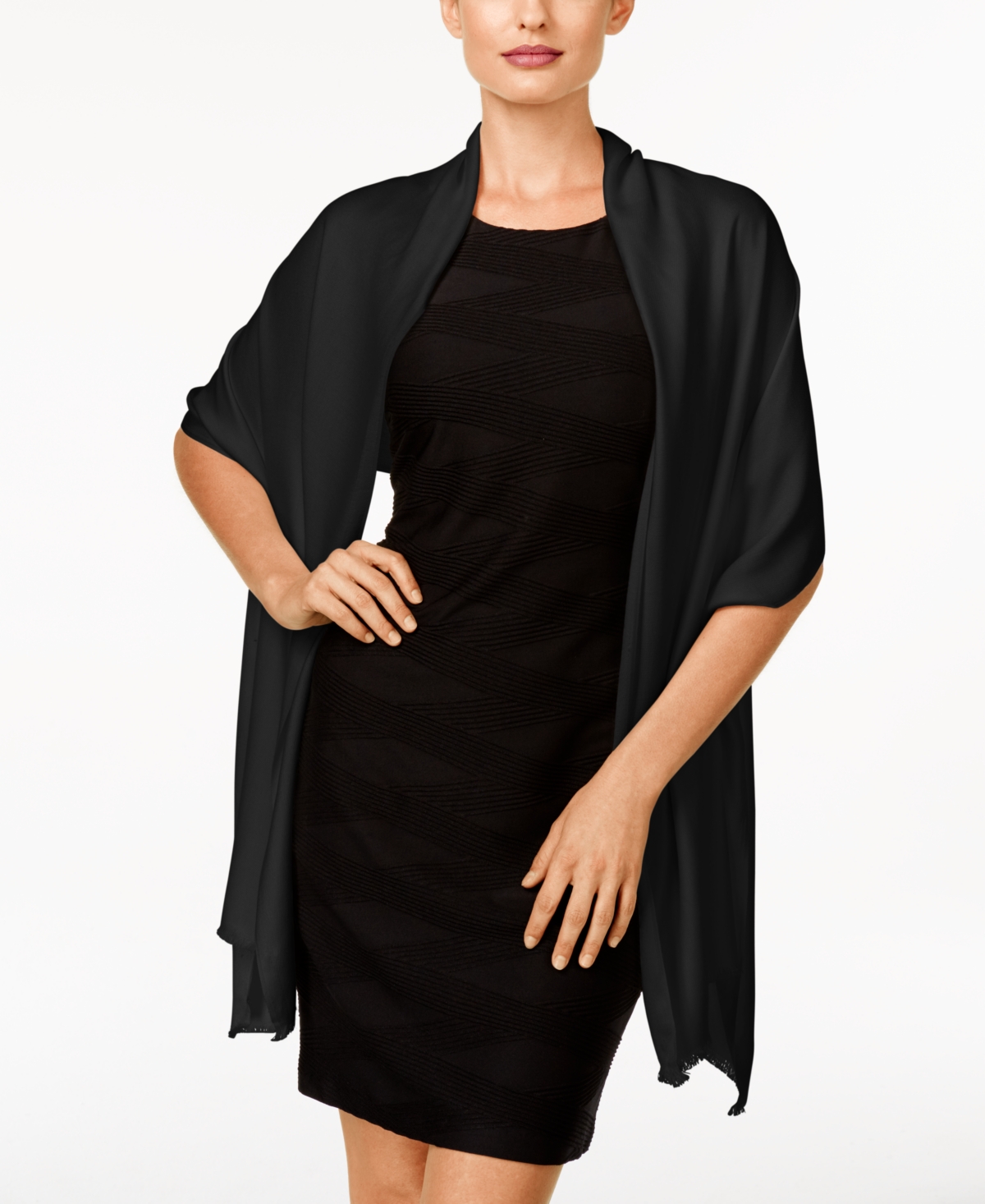 I.n.c. International Concepts Wrap & Scarf in One, Created for Macy's