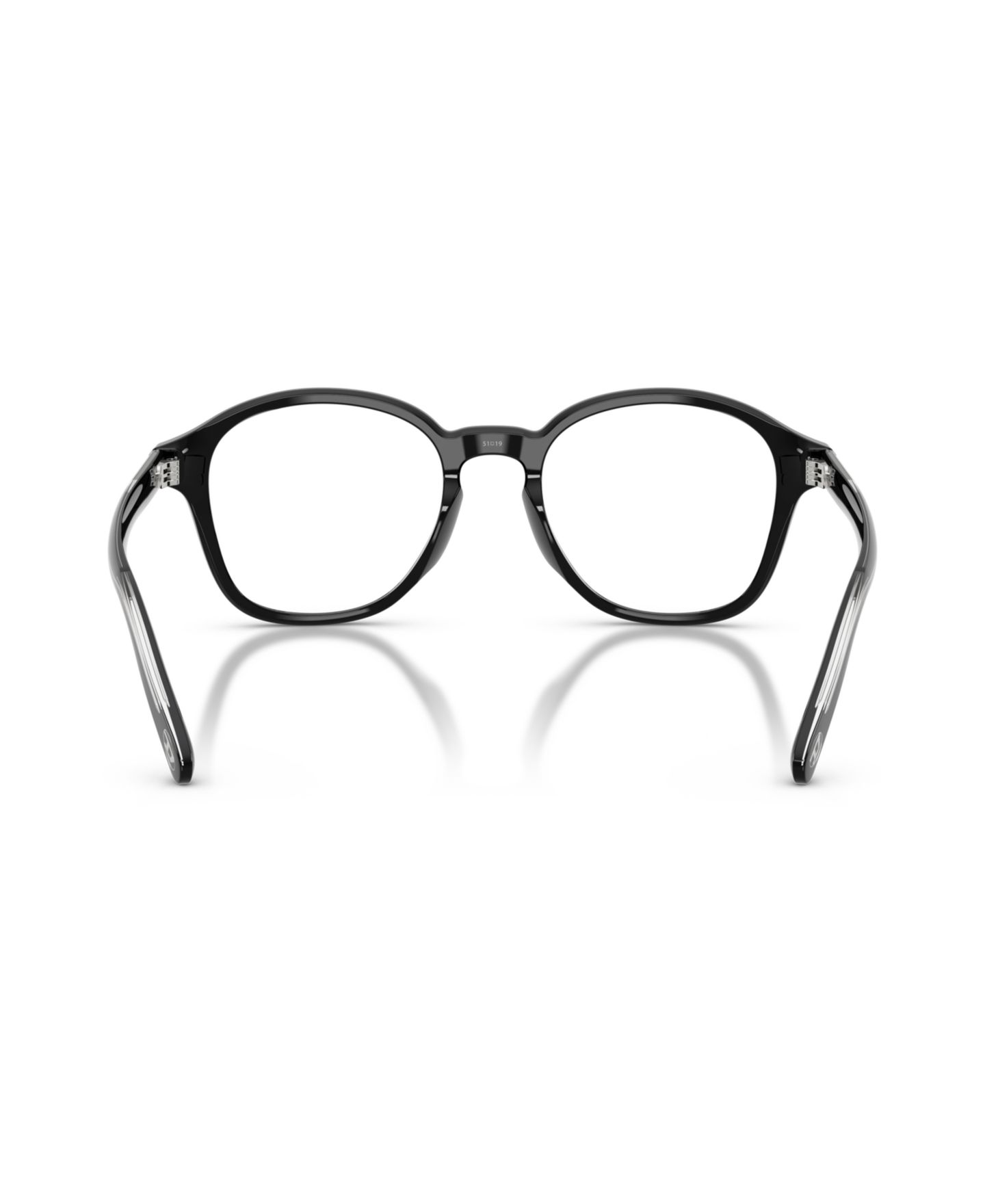 Очки Diesel Unisex Panthos Plastic DL4025U Eyeglasses, цвет: Однотонный чёрный — фото 2