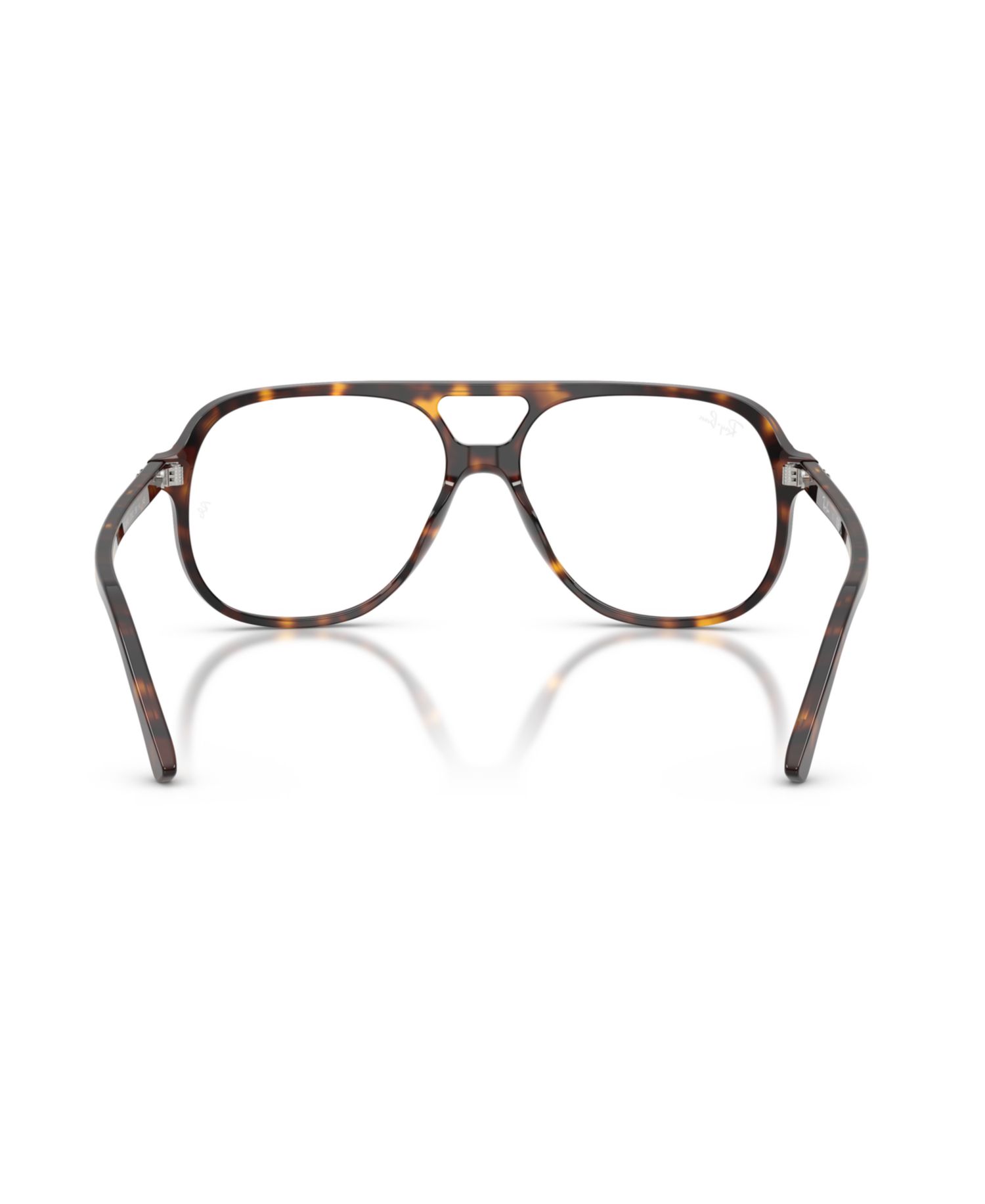 Unisex Square Plastic RB5698 Bill Optics Eyeglasses