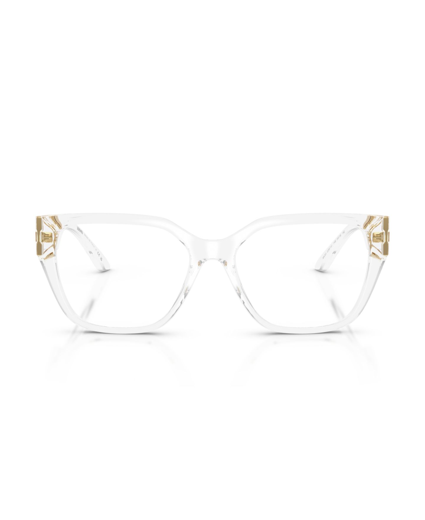 Женские очки Versace Woman Square Plastic VE3387U Eyeglasses, цвет: Прозрачный — фото 4