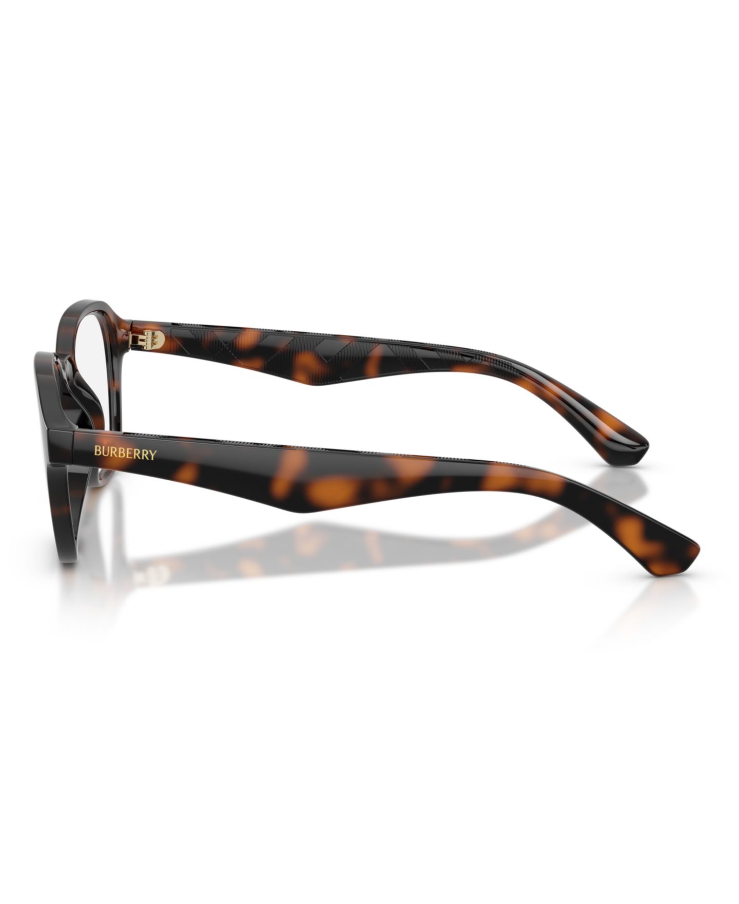 Мужские очки Burberry Man Panthos Plastic BE2444U Eyeglasses, цвет: Тёмный гавана — фото 3
