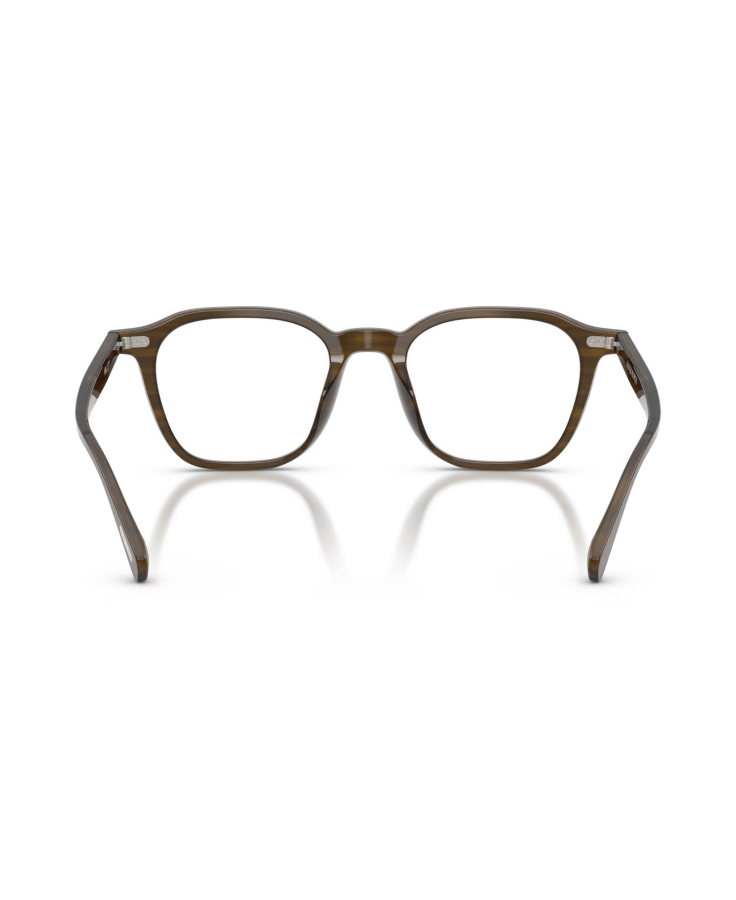 Очки Oliver Peoples Unisex Square Plastic OV5620U Arllett Eyeglasses, цвет: Olivewood — фото 2