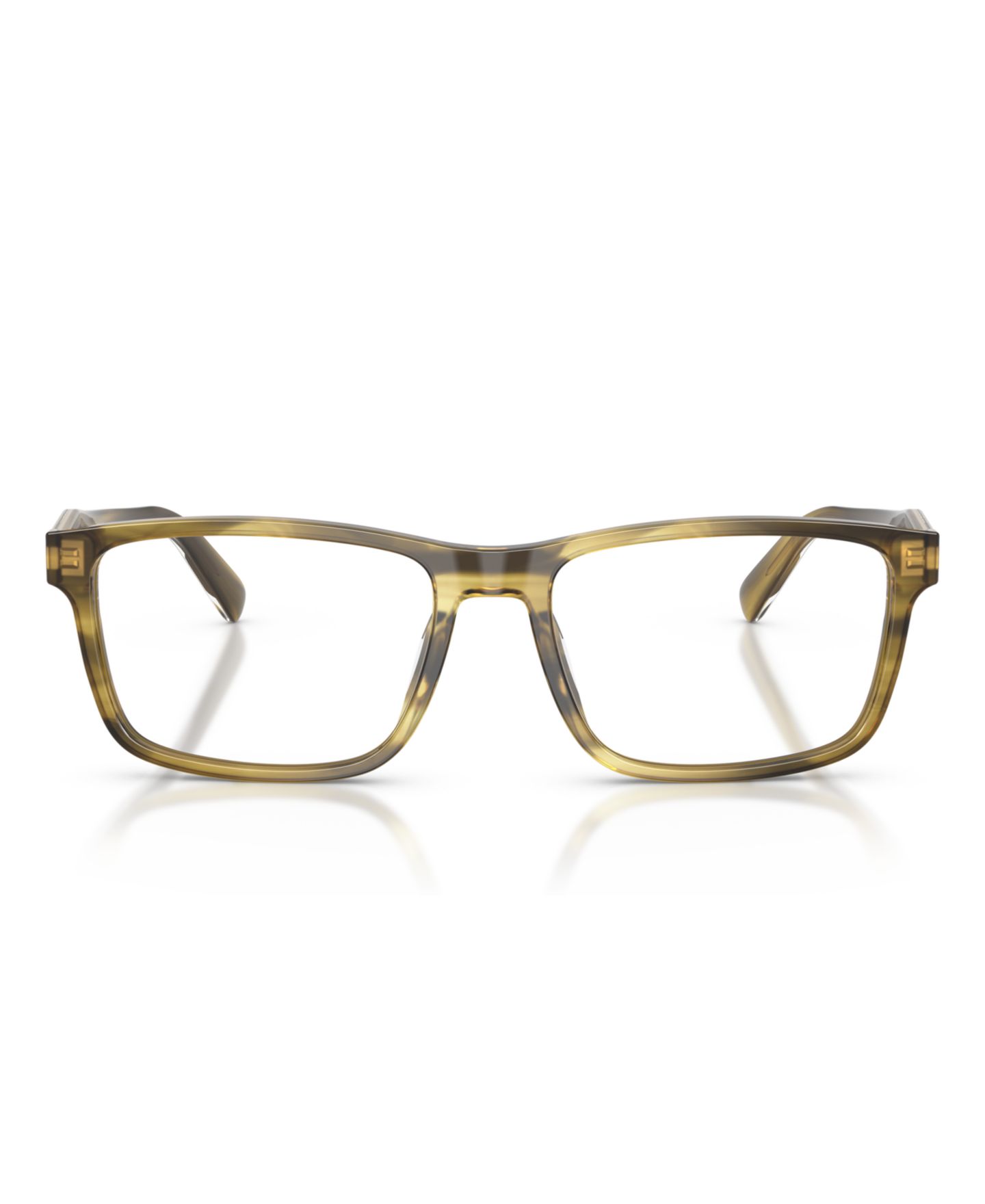 Мужские очки COACH Man Rectangle Plastic HC6292U Eyeglasses, цвет: Оливковый — фото 4