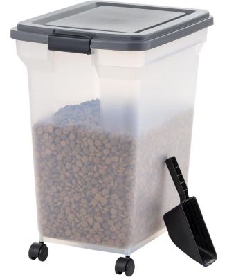 USA 58 lbs Dog Food Storage Container w/ Scoop
