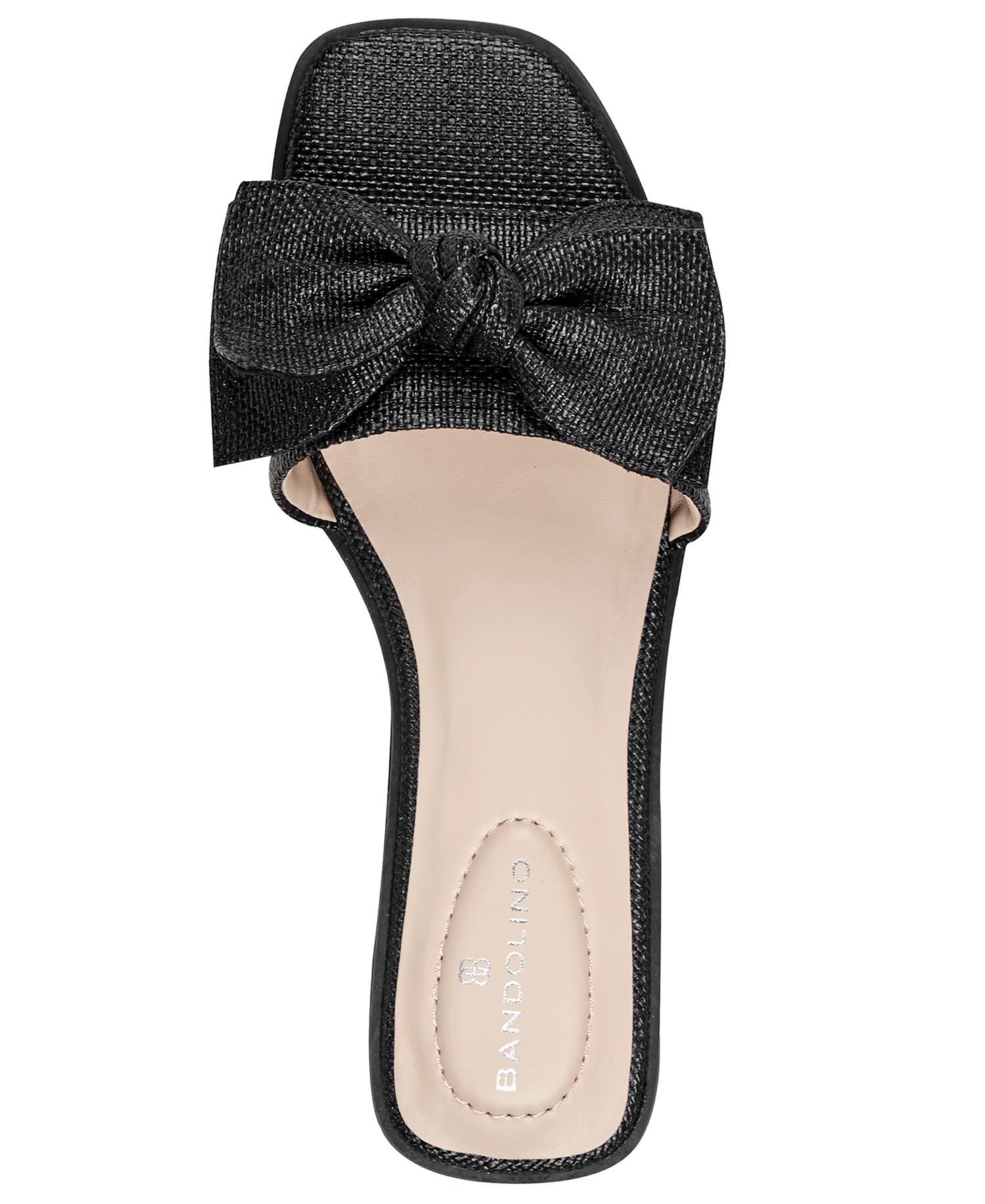 Women's Violeta Bow Flat Slide Sandals
