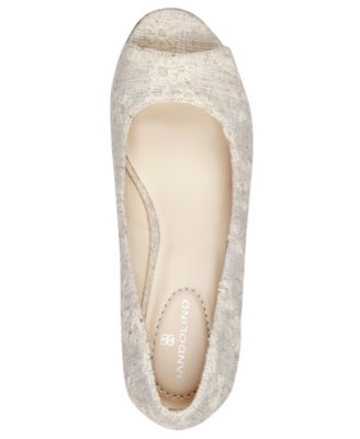 Women's Nuri Peep Toe Espadrille Wedge Pumps