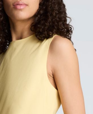 Women's Bubble Hem Midi Dress