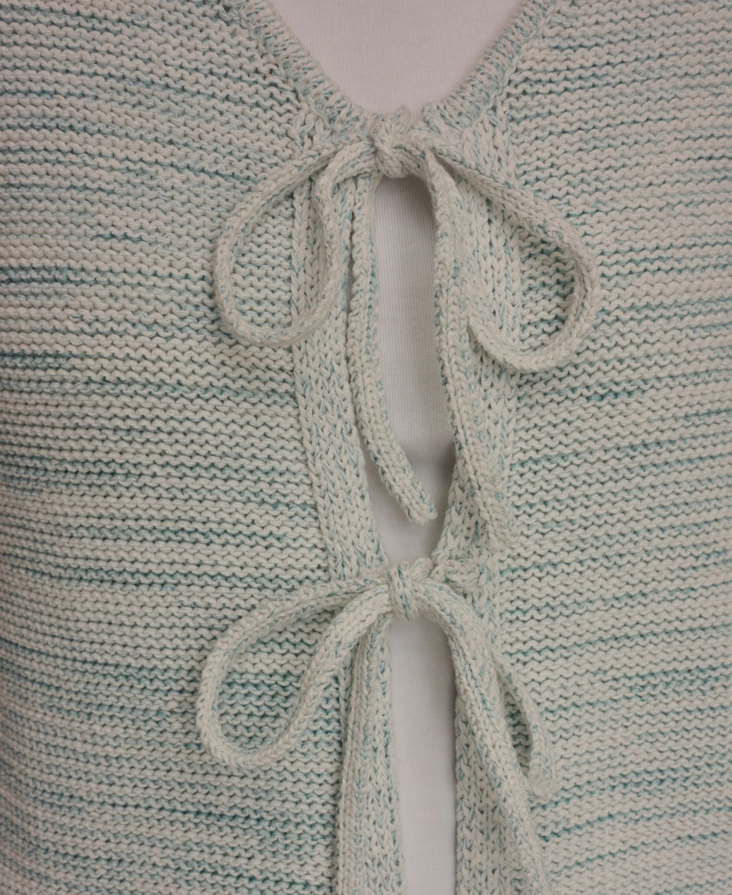 Women's V-Neck Tie-Front Cardigan