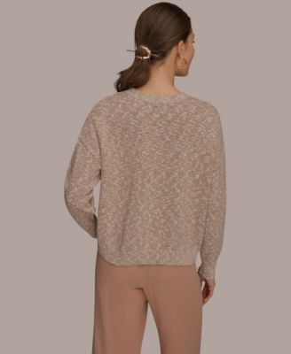 Women's Crewneck Long-Sleeve Sweater