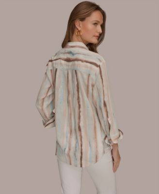 Women's Long-Sleeve Button-Down Shirt