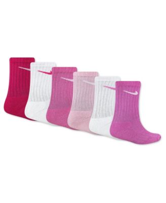 Boys' 4-5 Performance Crew Socks, 6-Pack