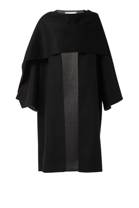 Женские куртки Leem Women's Reversible Cacoon Coat with Scarf Detail