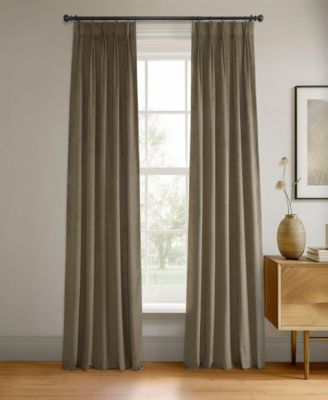 French Pleat Signature Velvet Blackout Curtain