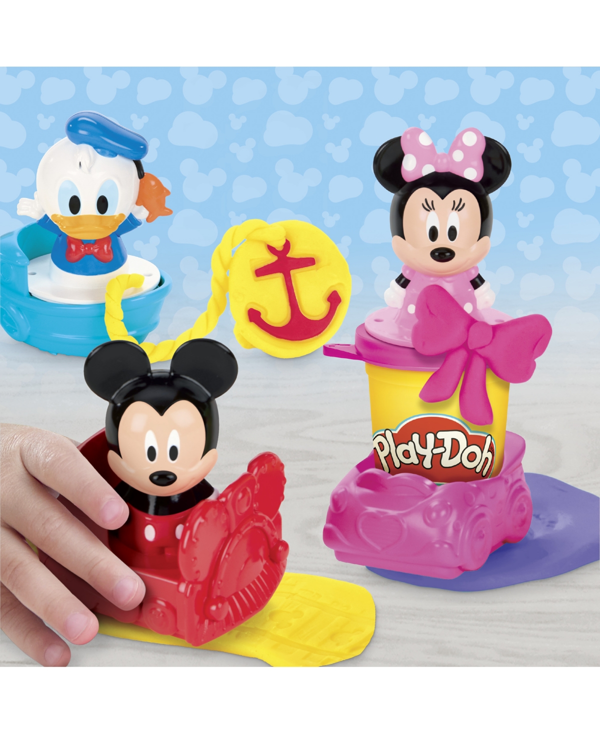 Play-Doh Disney Junior Mickey and Mouse Stamp and Go Megapack