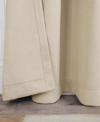 Solid Classic Modern Blackout Curtain Set ,26" x 84" (Set of 2)