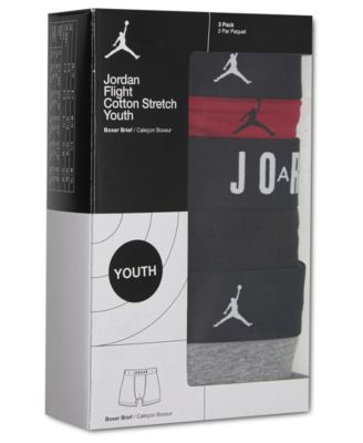 Boys' 8-18 Essentials Flight Boxer Briefs, 3-Pack