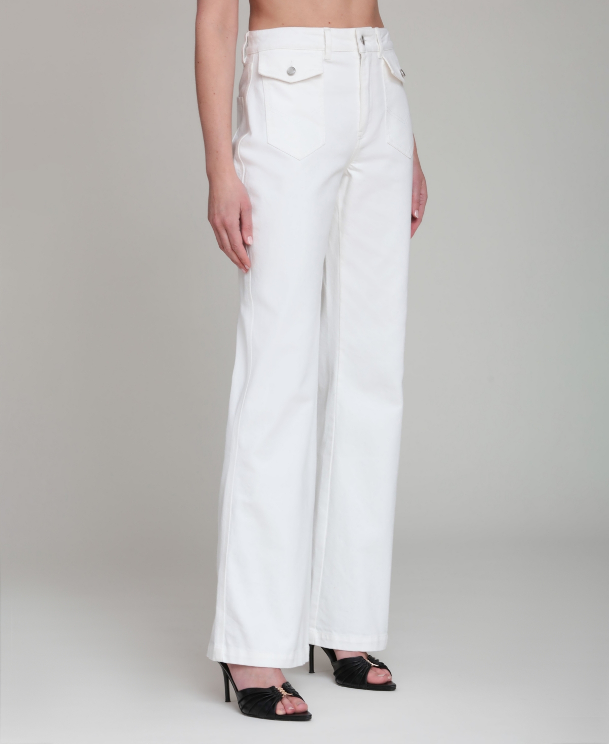 Avec Les Filles Women's High-Rise Wide-Leg Jeans