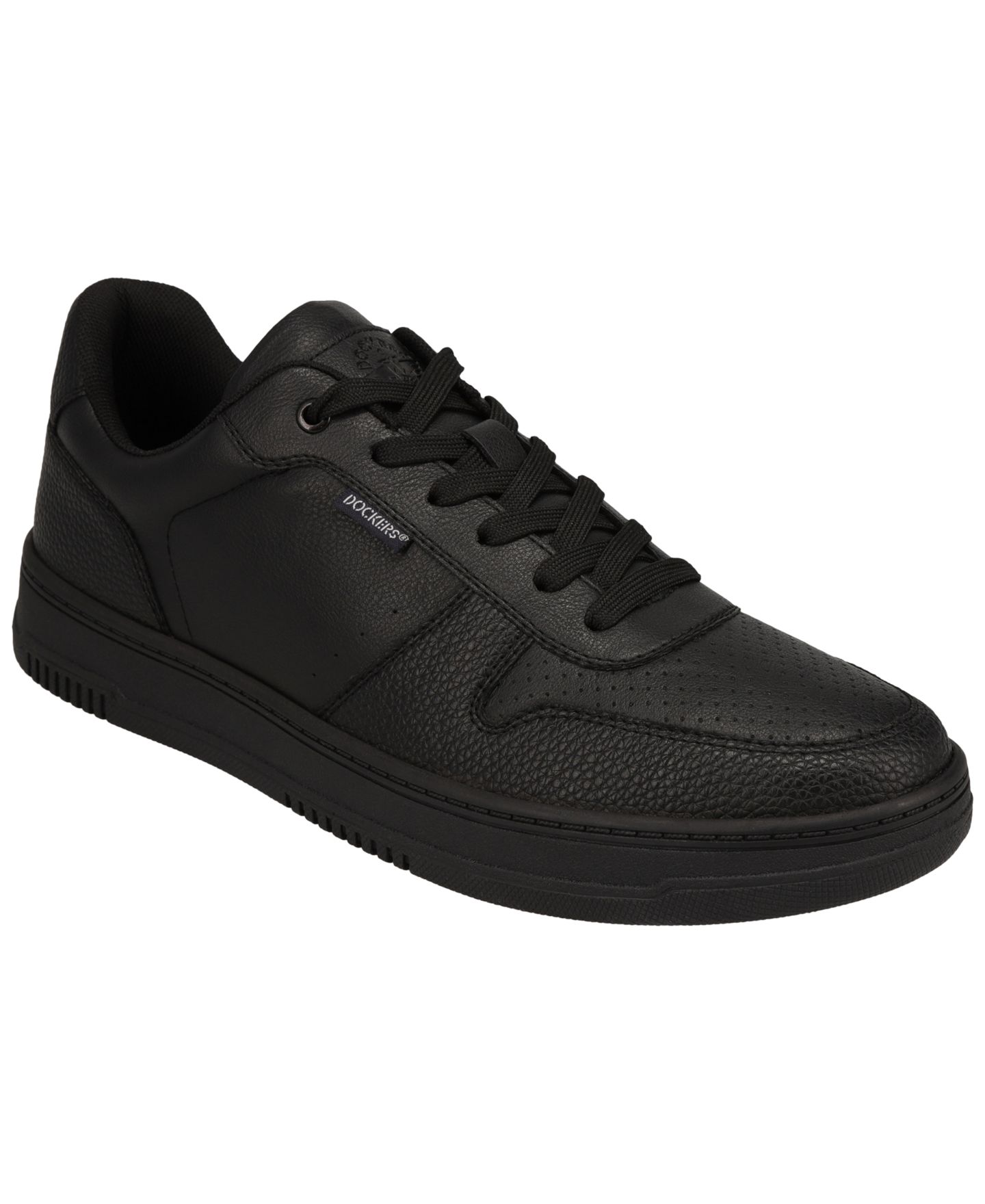 Мужские кроссовки Dockers Energy Lo Synthetic Lace-Up, цвет: Чёрный — фото 1