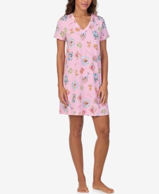 Women's Short-Sleeve Jersey Sleepshirt