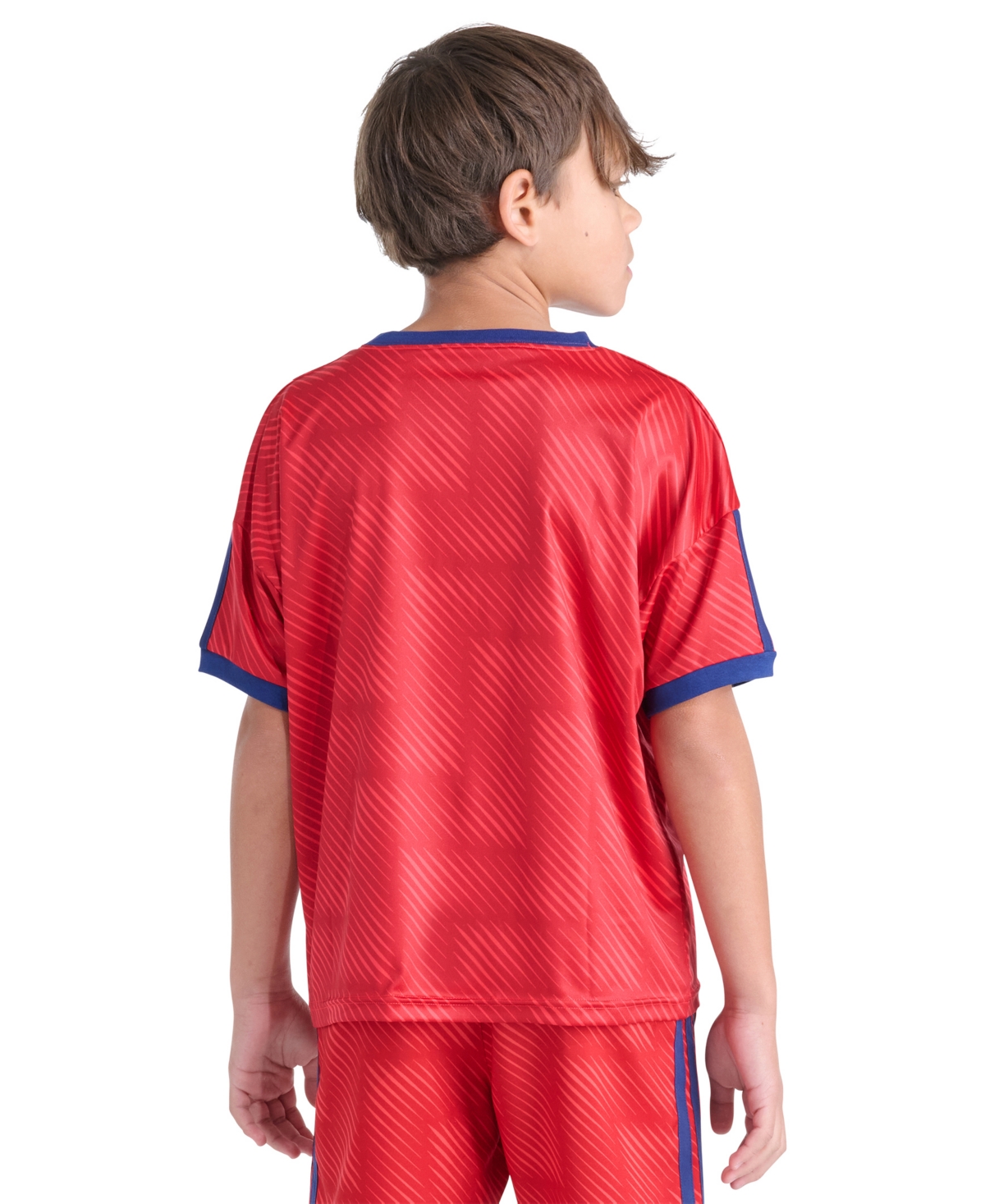 adidas Boys' 8-20 World Soccer Short-Sleeve T-Shirt