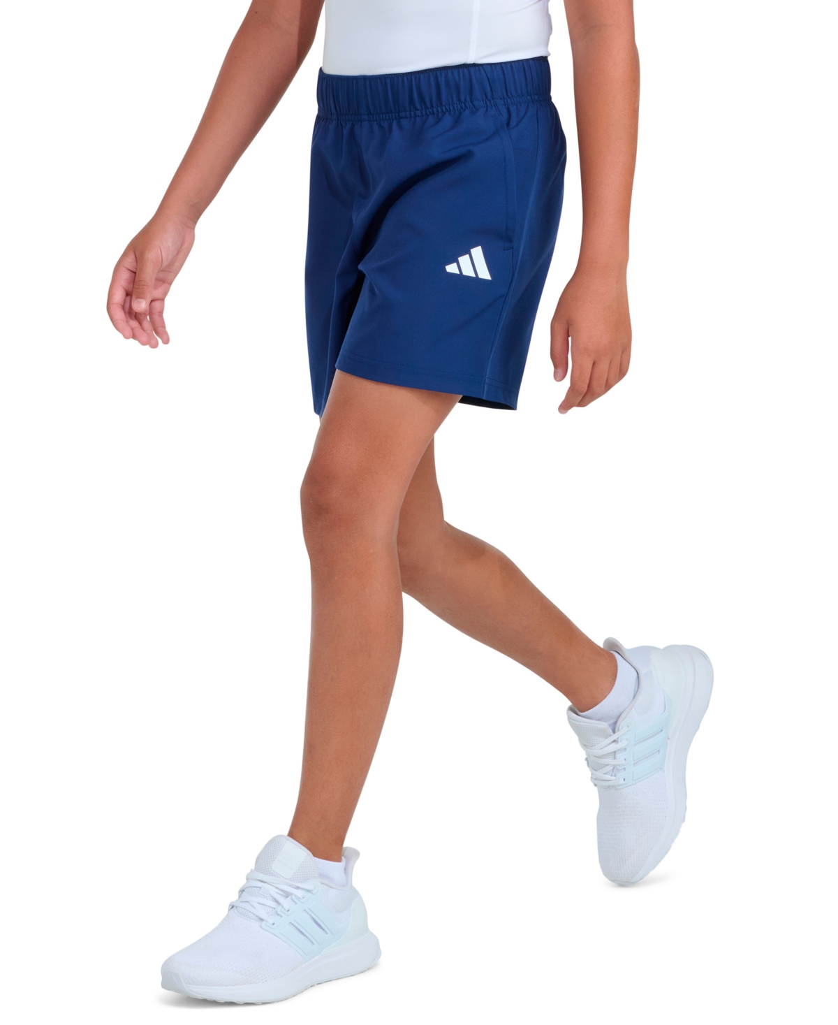 adidas Boys' 8-18 Adjustable Elastic Waistband Shorts