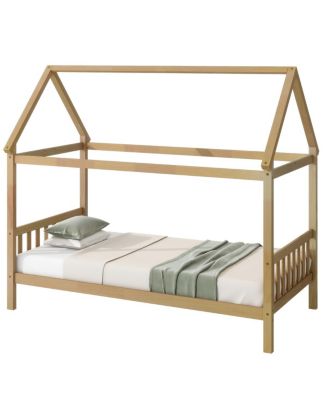House Bed with Headboard and Footboard
