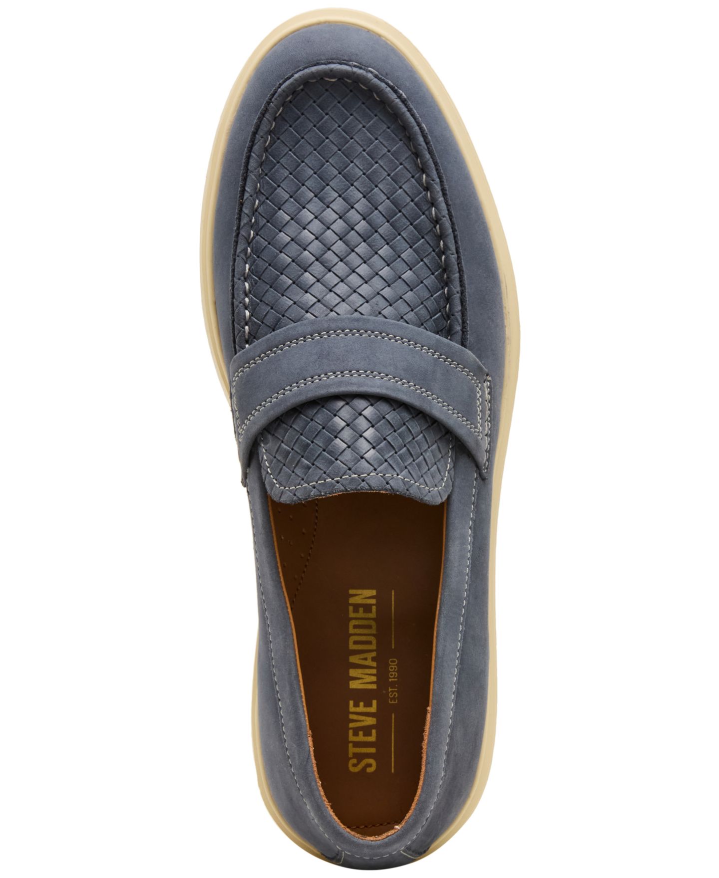 Мужские туфли Steve Madden Philmont Slip-On, цвет: Синий — фото 4