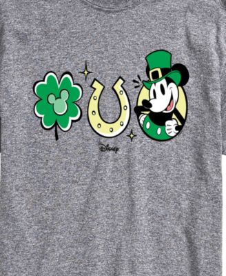 Men's Disney Mickey St. Patrick's Icons Graphic T-Shirt