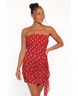 Women's Strapless Mini Dress