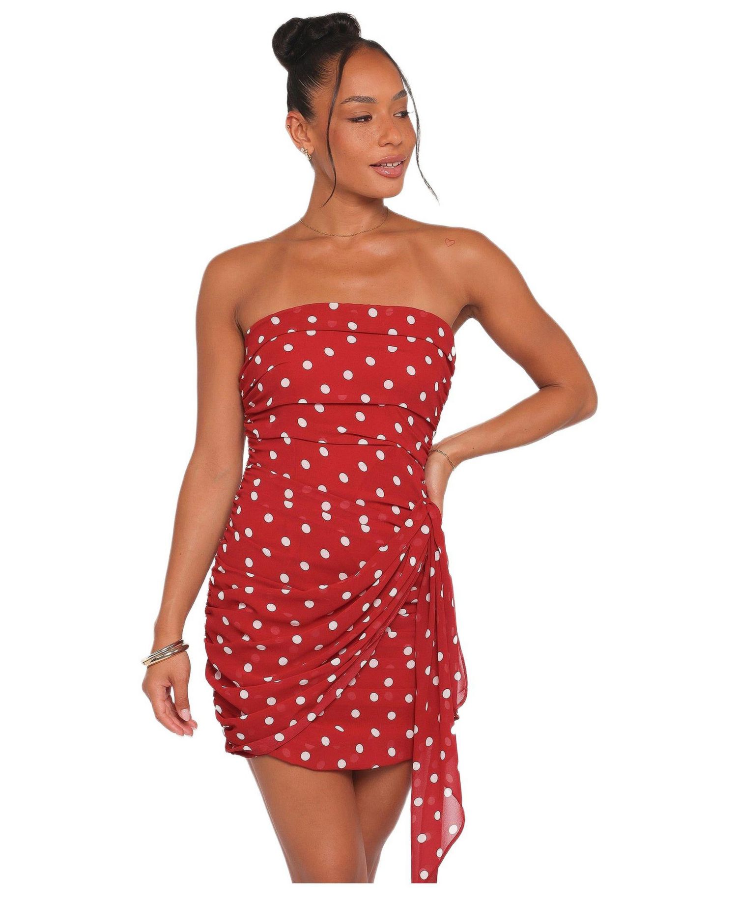 Women's Strapless Mini Dress