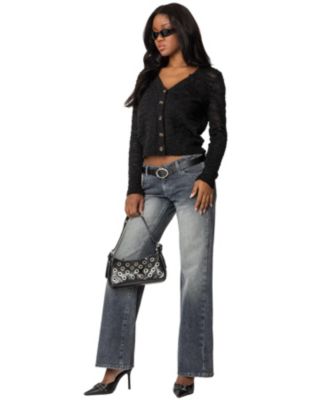 Women's Georgie Textured Knit Cardigan